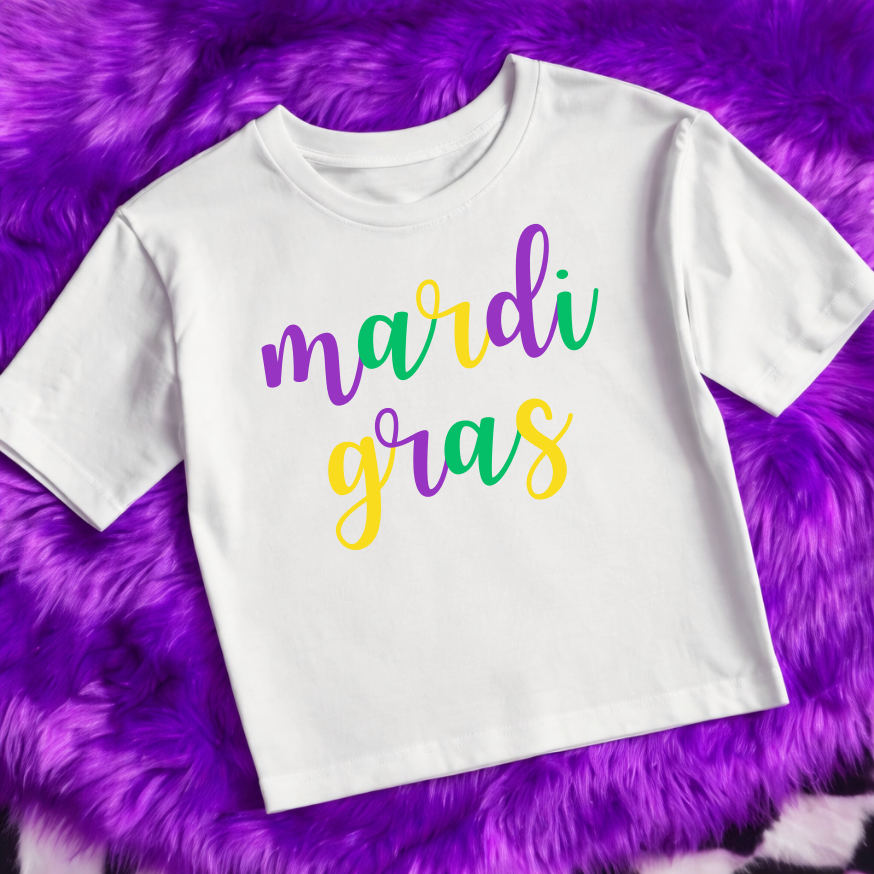 Mardi Gras Cursive