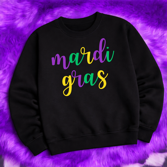 Mardi Gras Cursive