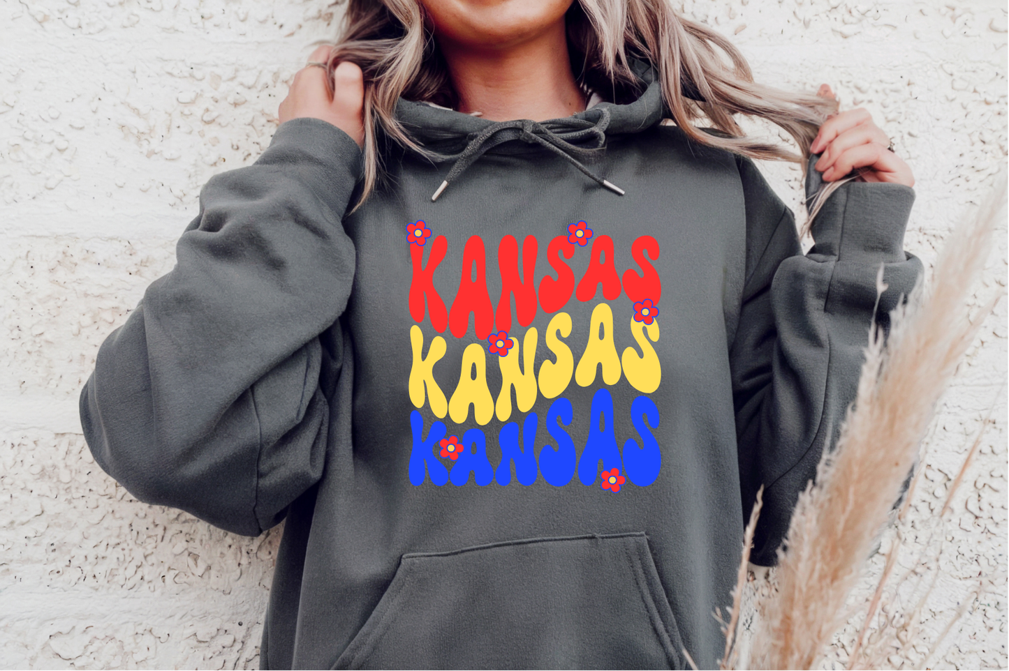 Kansas & Flowers Hoodie