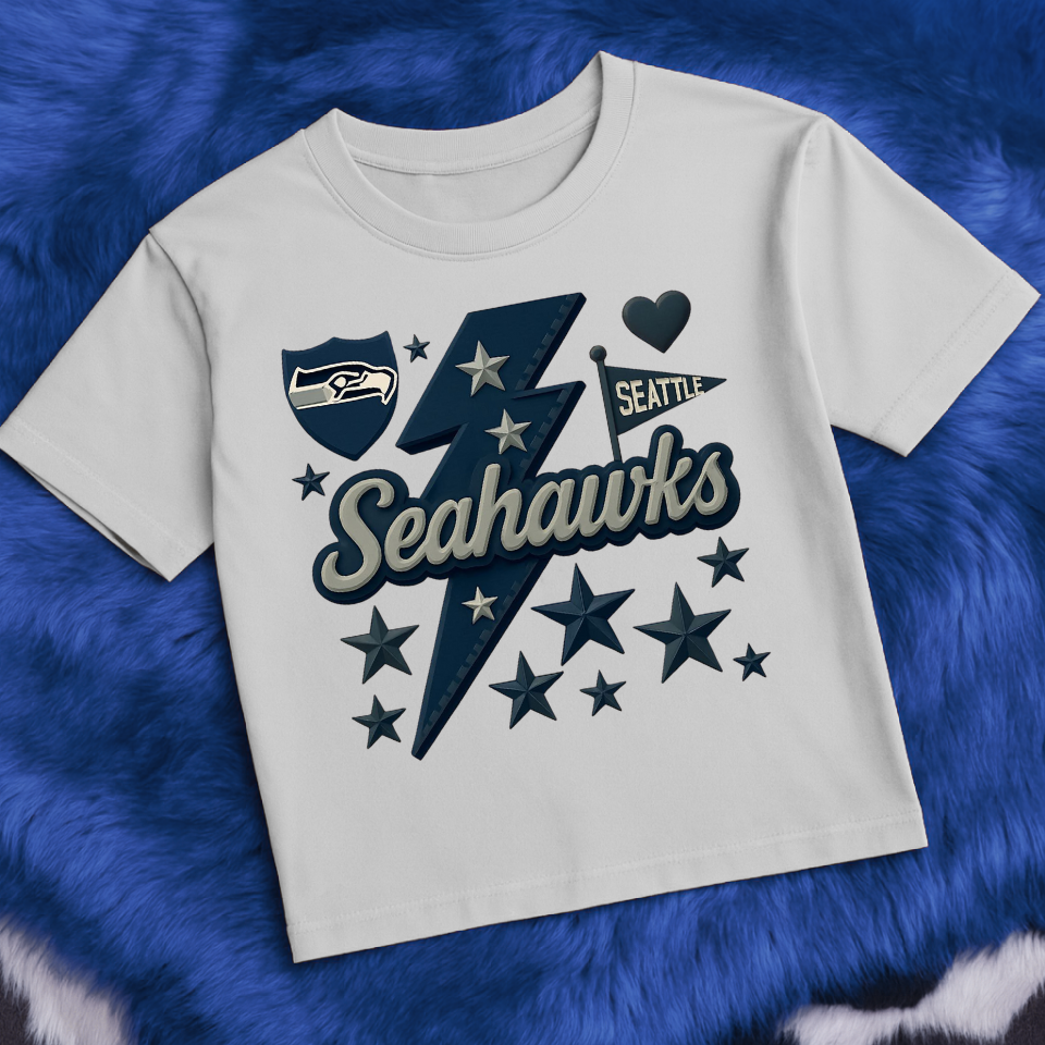 Seahawks Lightning Bolt