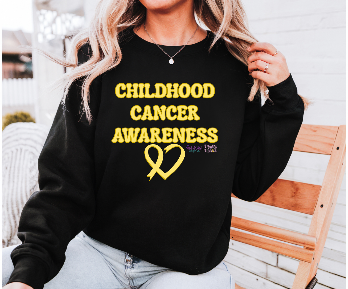 Mighty Marloe Childhood Cancer Awareness Sweatshirt