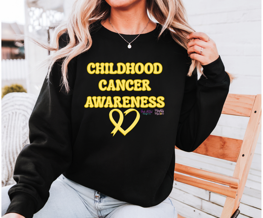 Mighty Marloe Childhood Cancer Awareness Sweatshirt