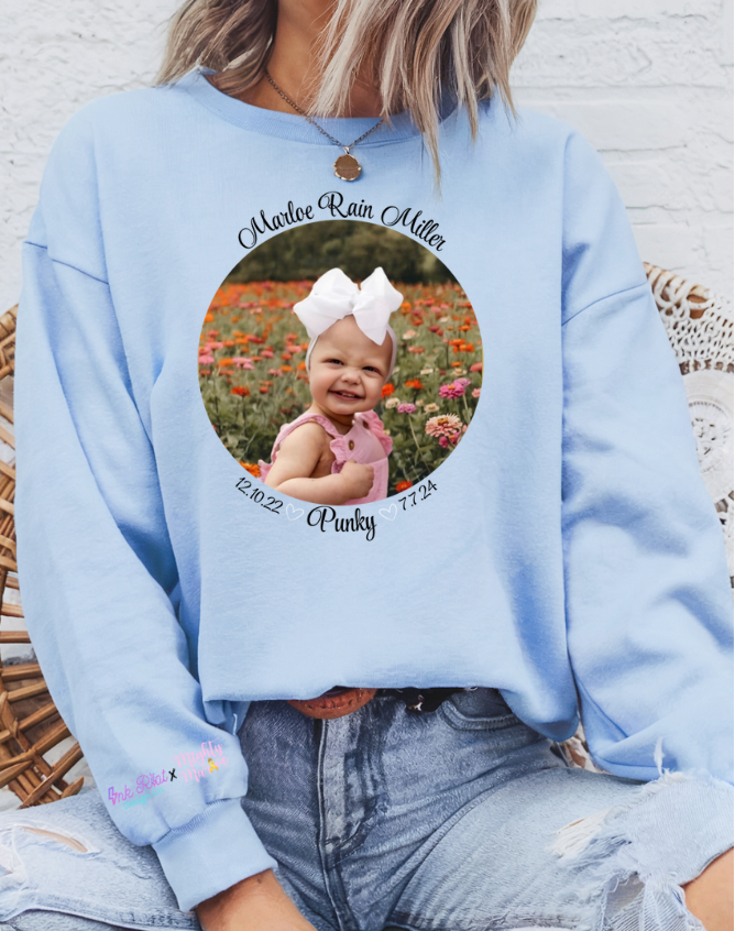 Mighty Marloe Flowers Sweatshirt