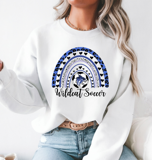 Animal Print Soccer Rainbow