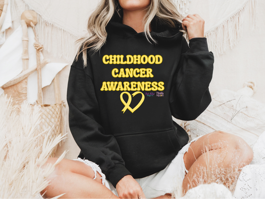 Mighty Marloe Childhood Cancer Awareness Hoodie