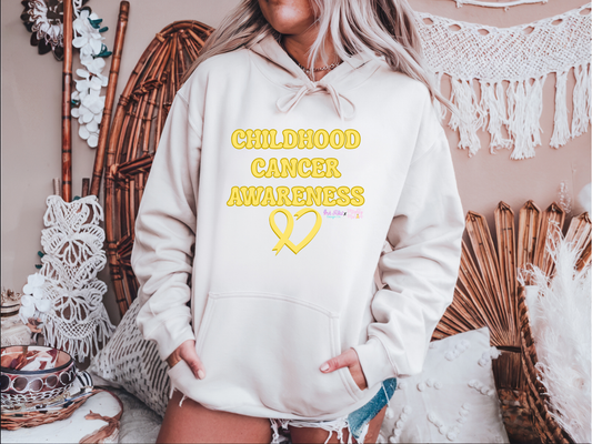 Mighty Marloe Childhood Cancer Awareness Hoodie