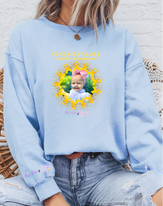 Mighty Marloe Hope Fight Cure Sweatshirt