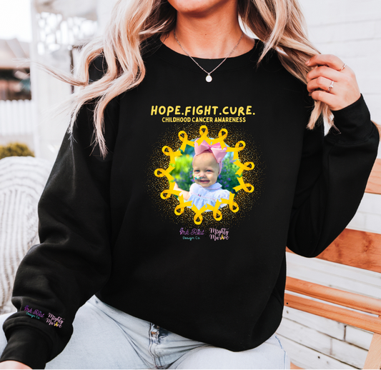 Mighty Marloe Hope Fight Cure Sweatshirt