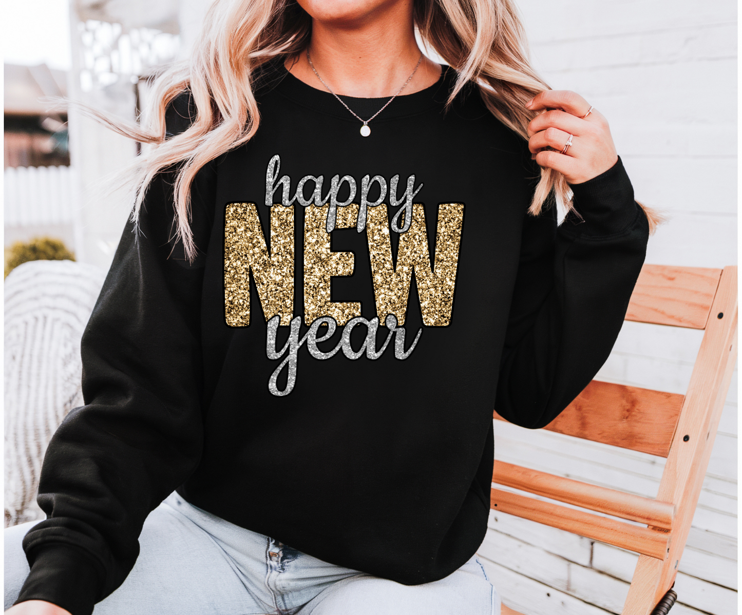 Glitter Happy New Year