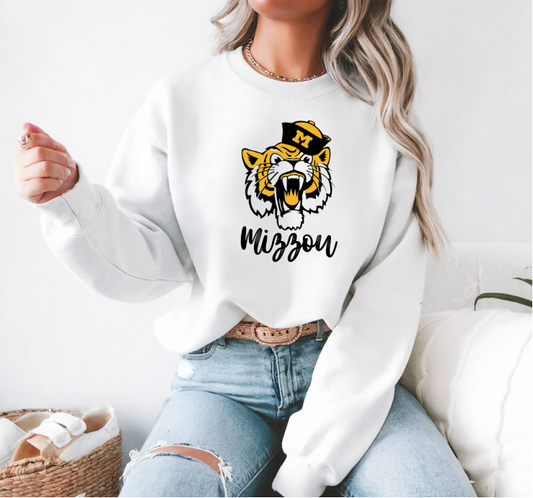 White Tiger Sweatshirt