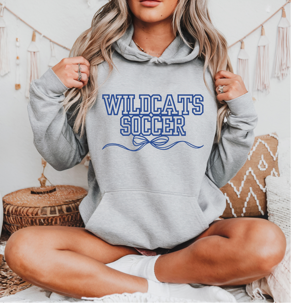 Wildcats Soccer Bow