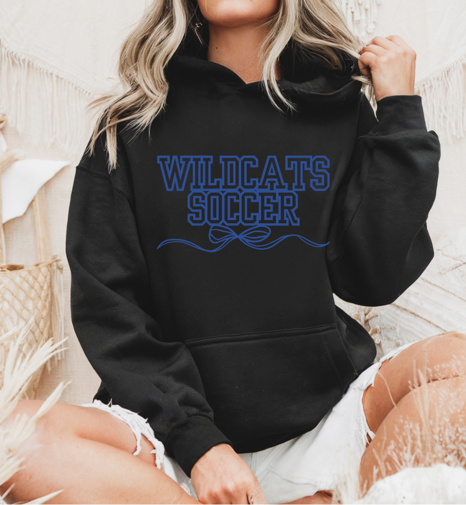 Wildcats Soccer Bow