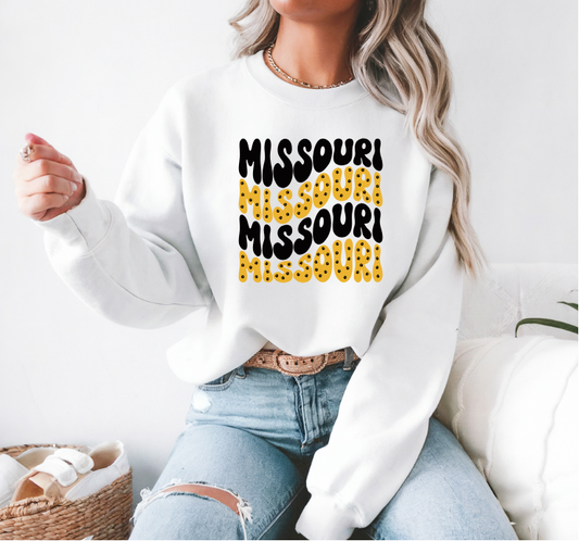 White Missouri Sweatshirt
