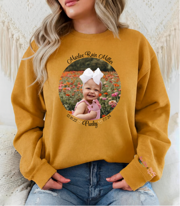 Mighty Marloe Flowers Sweatshirt
