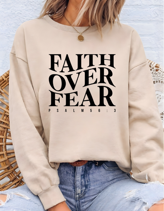 Sand Faith Over Fear