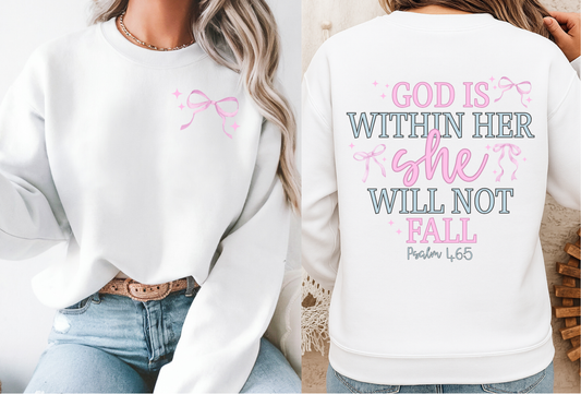 White She Will Not Fall