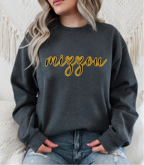 Black & Gold Mizzou Sweatshirt