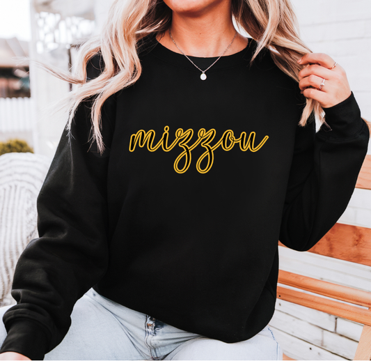 Black & Gold Mizzou Sweatshirt