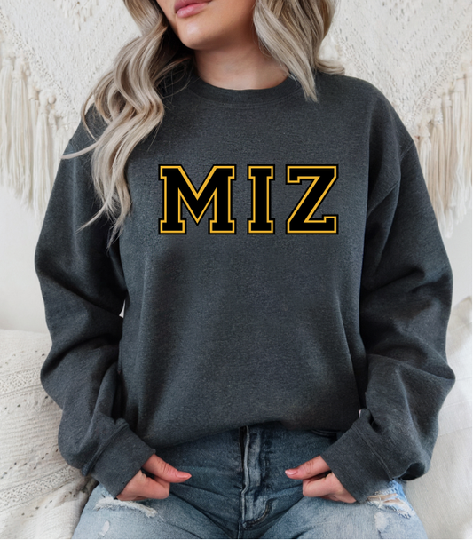 Black & Gold Miz Sweatshirt