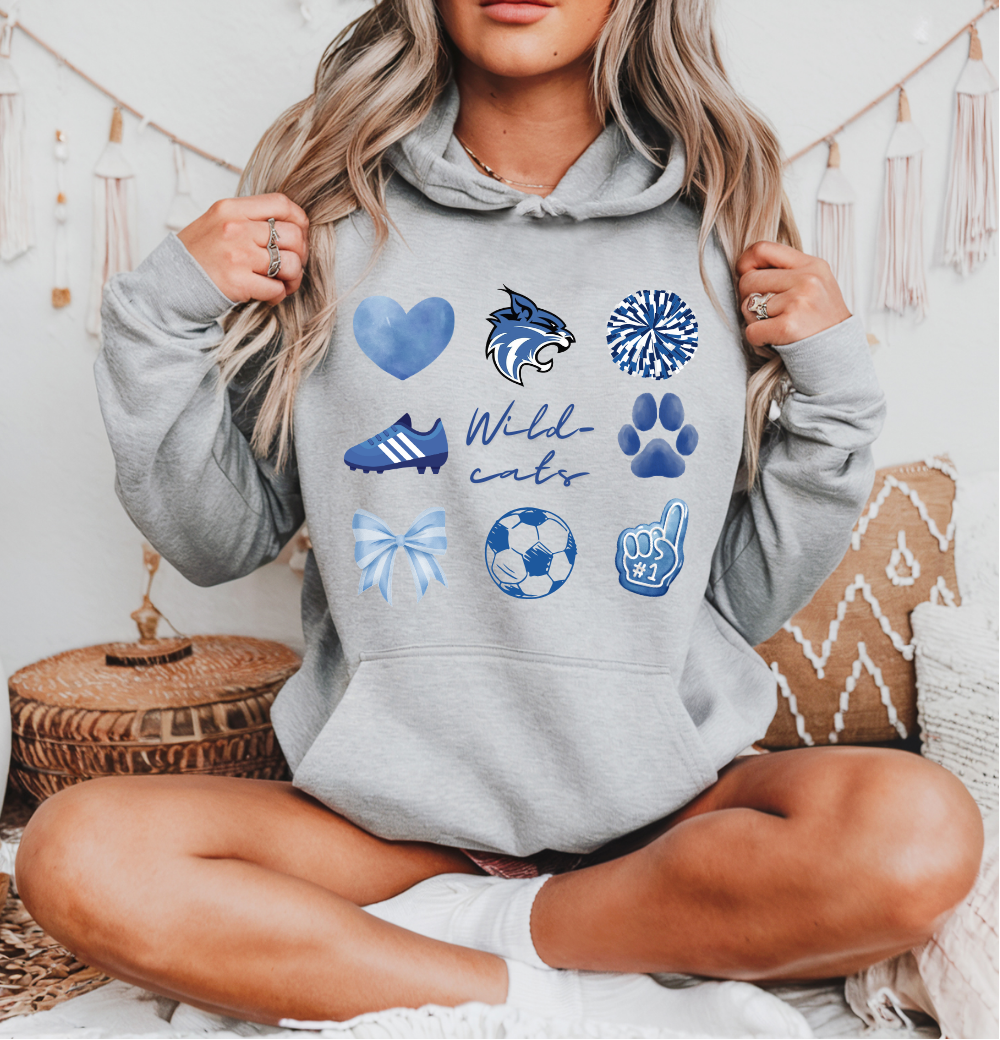 Wildcat Soccer Icons