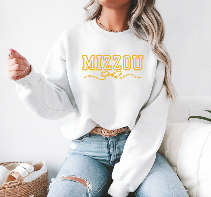 Mizzou Bow Sweatshirt