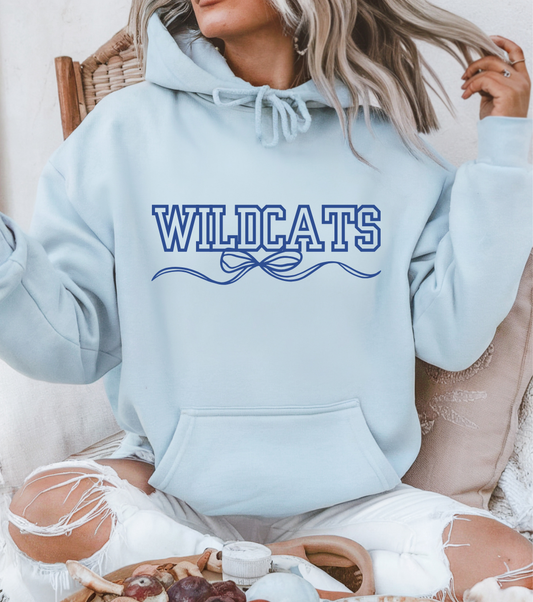 Wildcats Bow Hoodie