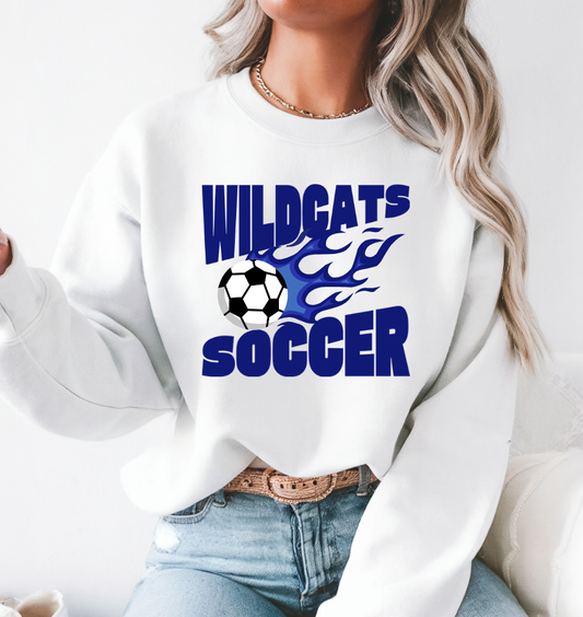 Wildcat Soccer Flames