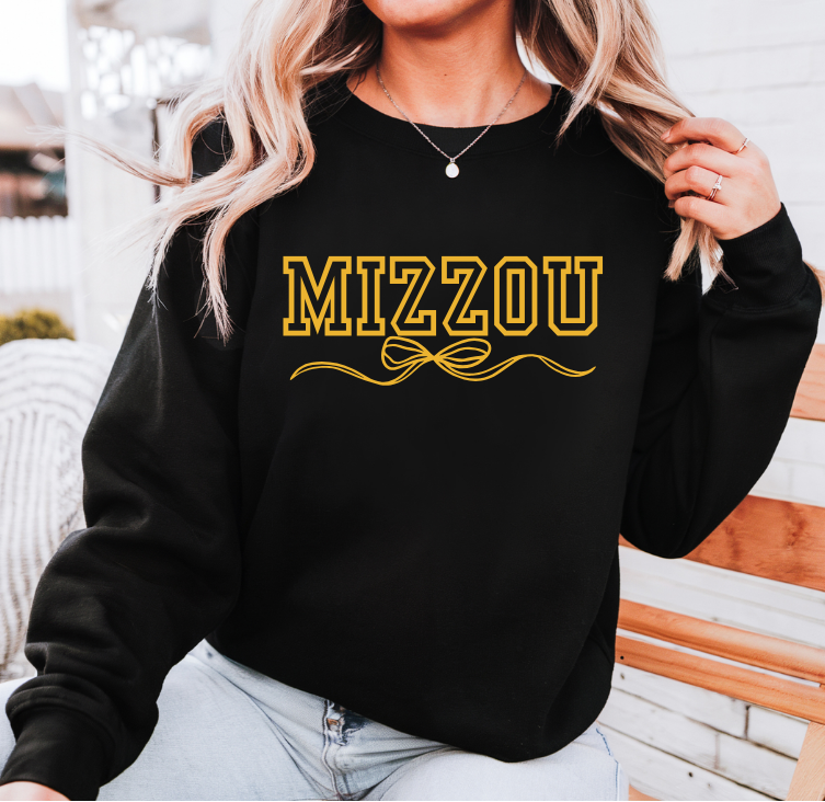 Mizzou Bow Sweatshirt