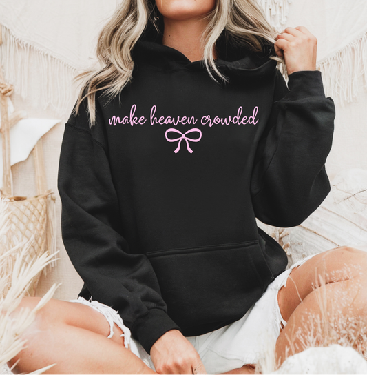 Black & Pink Make Heaven Crowded w/Bow