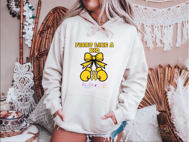 Mighty Marloe Fight Like A Kid Hoodie