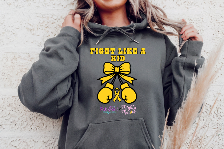 Mighty Marloe Fight Like A Kid Hoodie