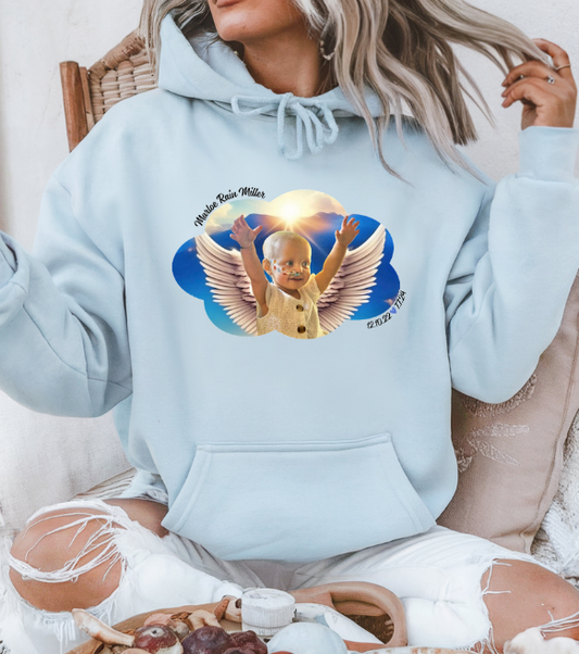 Mighty Marloe Angel Cloud Hoodie