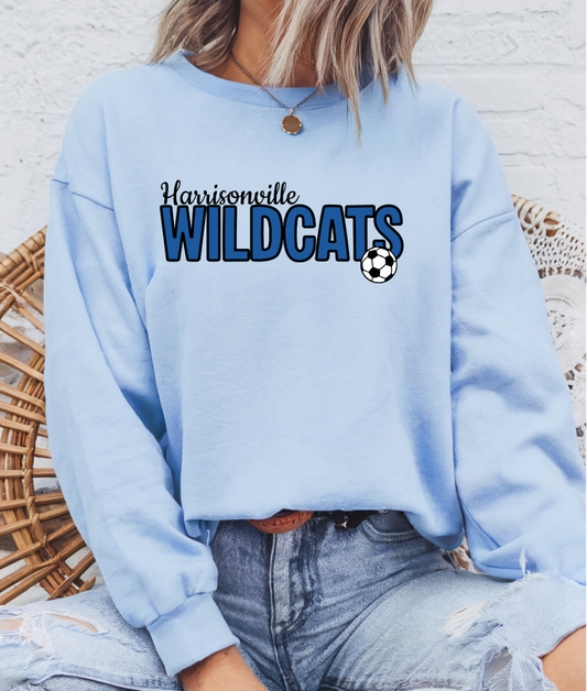 HV Wildcats Soccer Ball Sweatshirt
