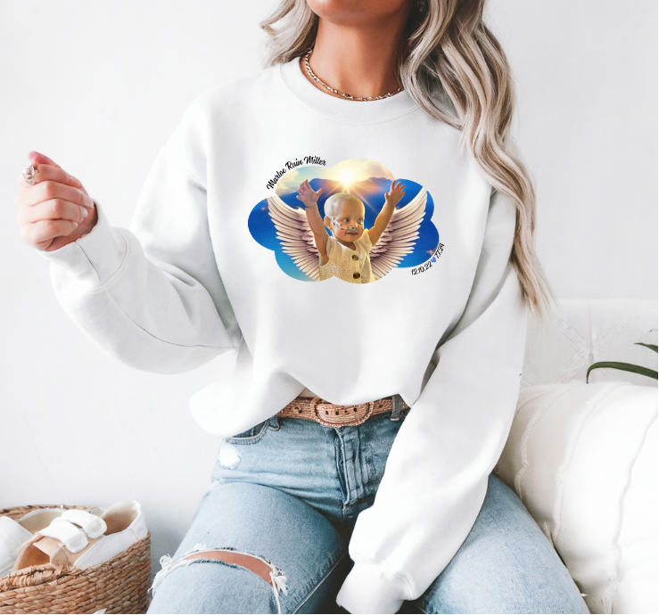 Mighty Marloe Angel Cloud Sweatshirt