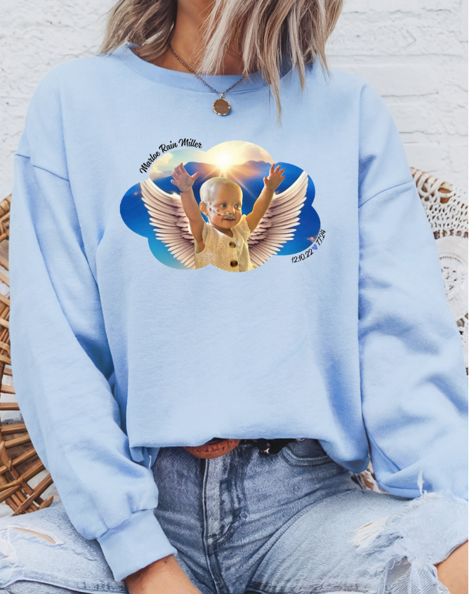 Mighty Marloe Angel Cloud Sweatshirt