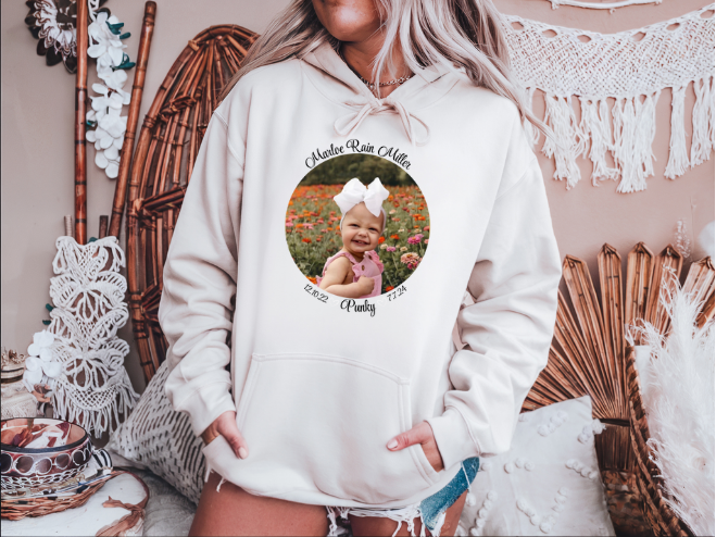 Mighty Marloe Flowers Hoodie