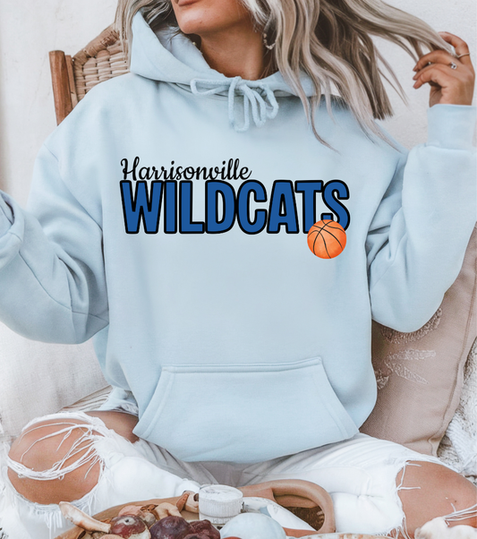 HV Wildcats Basketball Hoodie