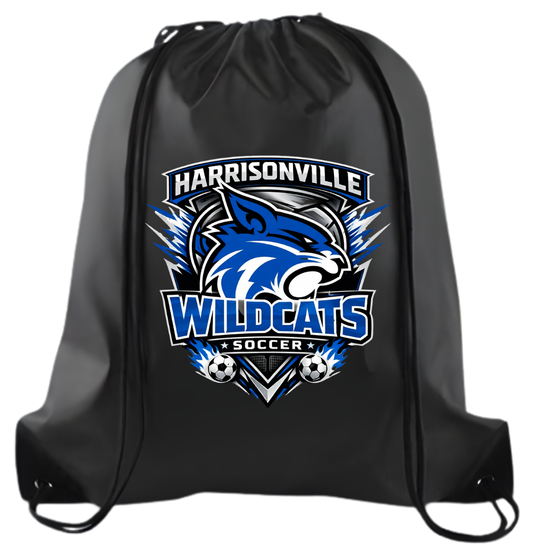 Drawstring Wildcat Soccer Bag