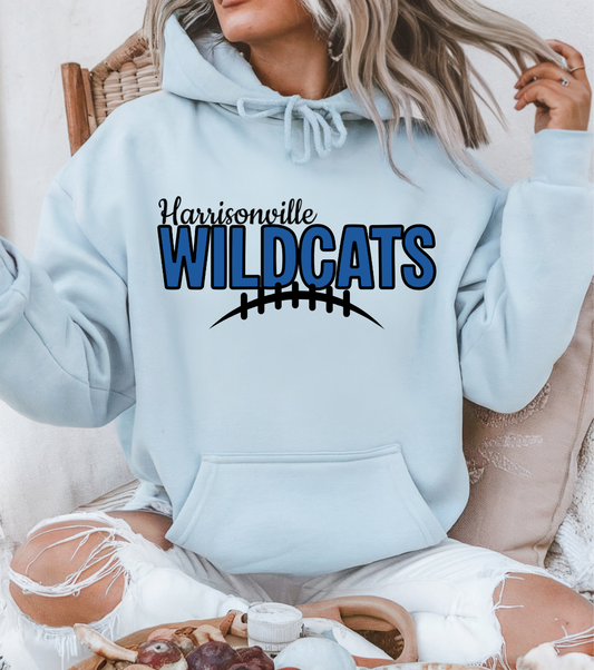 HV Wildcats Football Hoodie