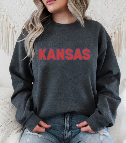 Red Kansas Sweatshirt