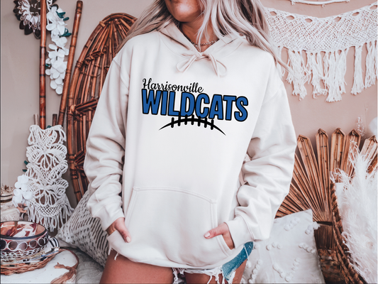 HV Wildcats Football Hoodie
