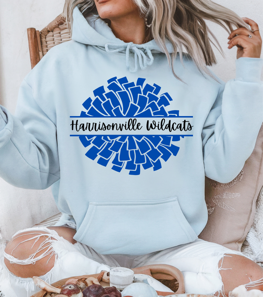 Harrisonville Wildcats Cheer Hoodie