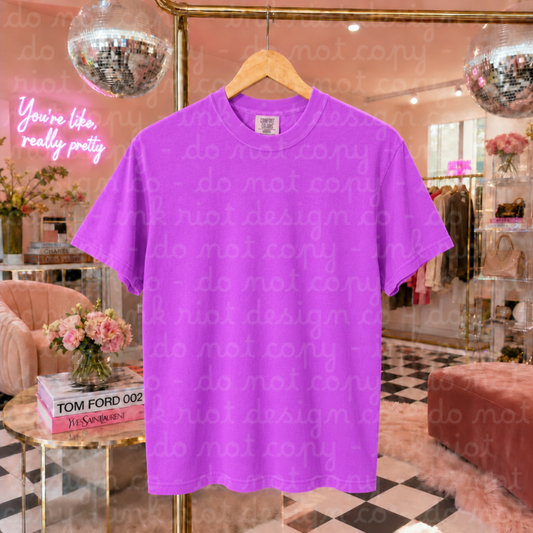 Neon Violet - Pink Boutique Mock
