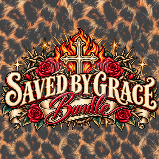 Saved By Grace PNG Bundle