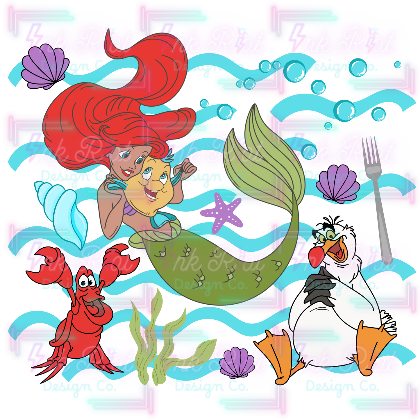 Under the Sea DTF