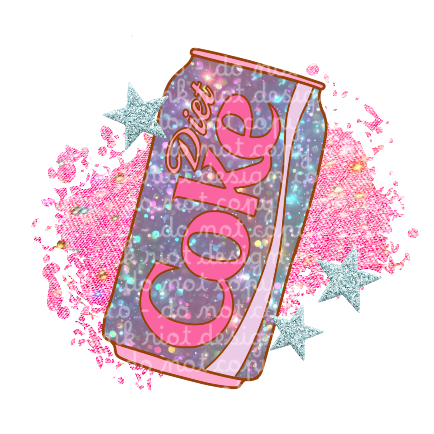 Glittery Diet Ck PNG