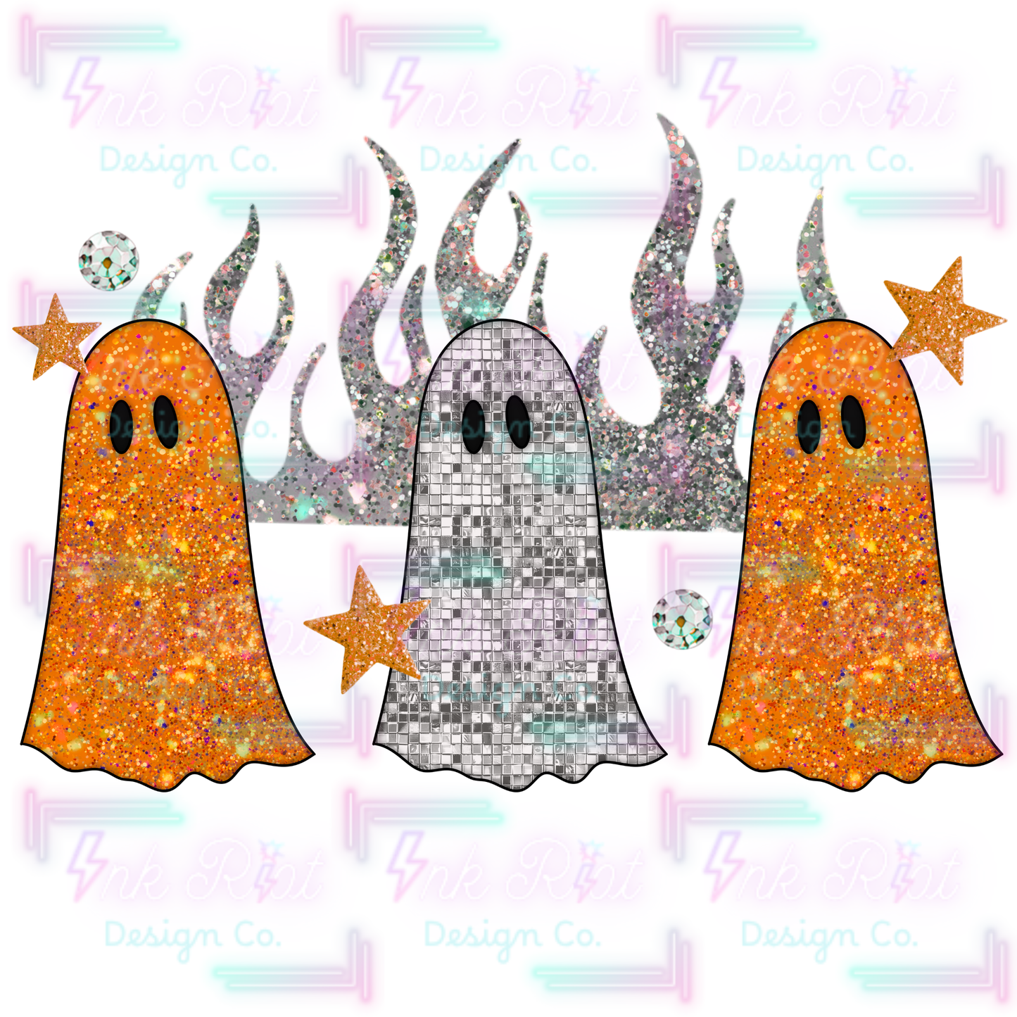 Sparkly Ghost PNG