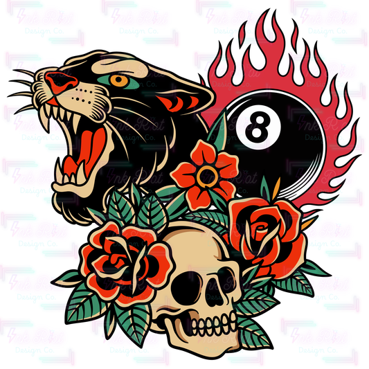 Panther Flames PNG