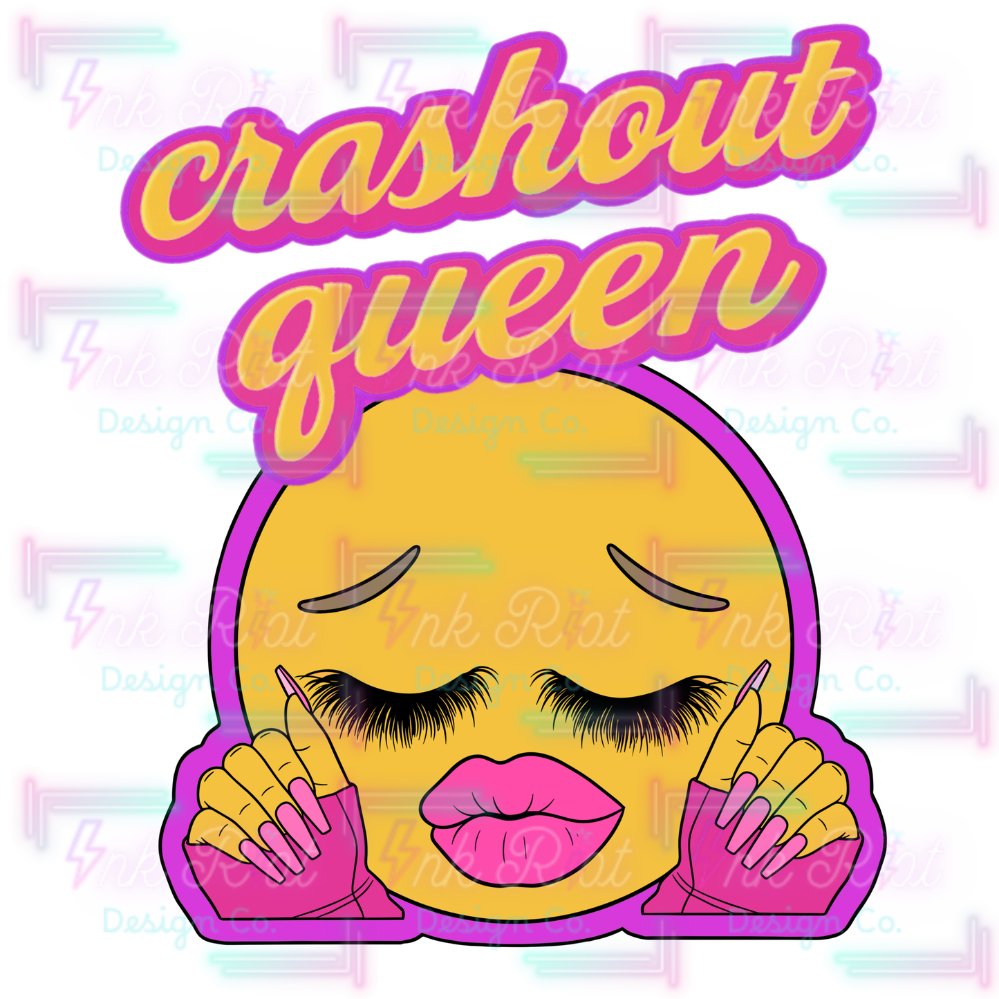 Crashout Queen PNG