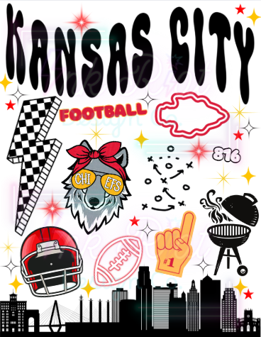 KC Football 1-1 DTF Print